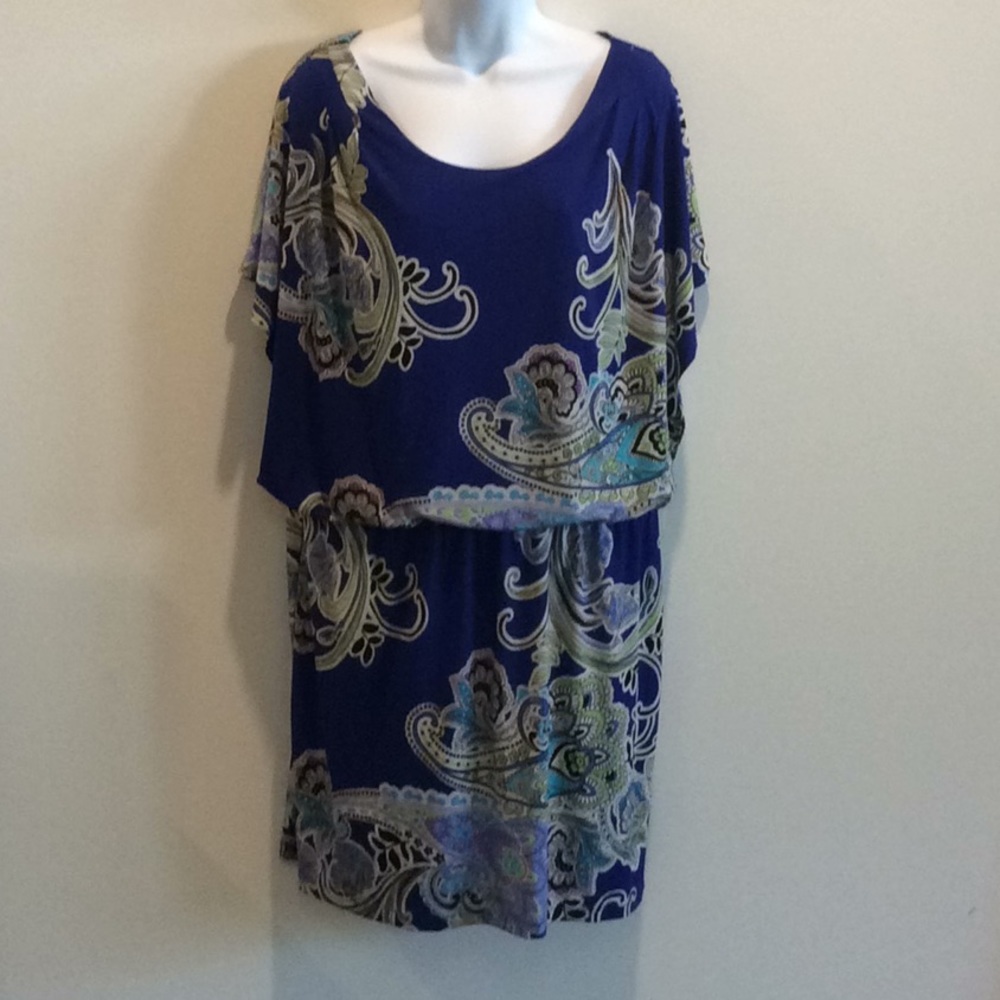 ENFOCUS WOMEN BLOUSON STYLE DRESS SIZE 14W